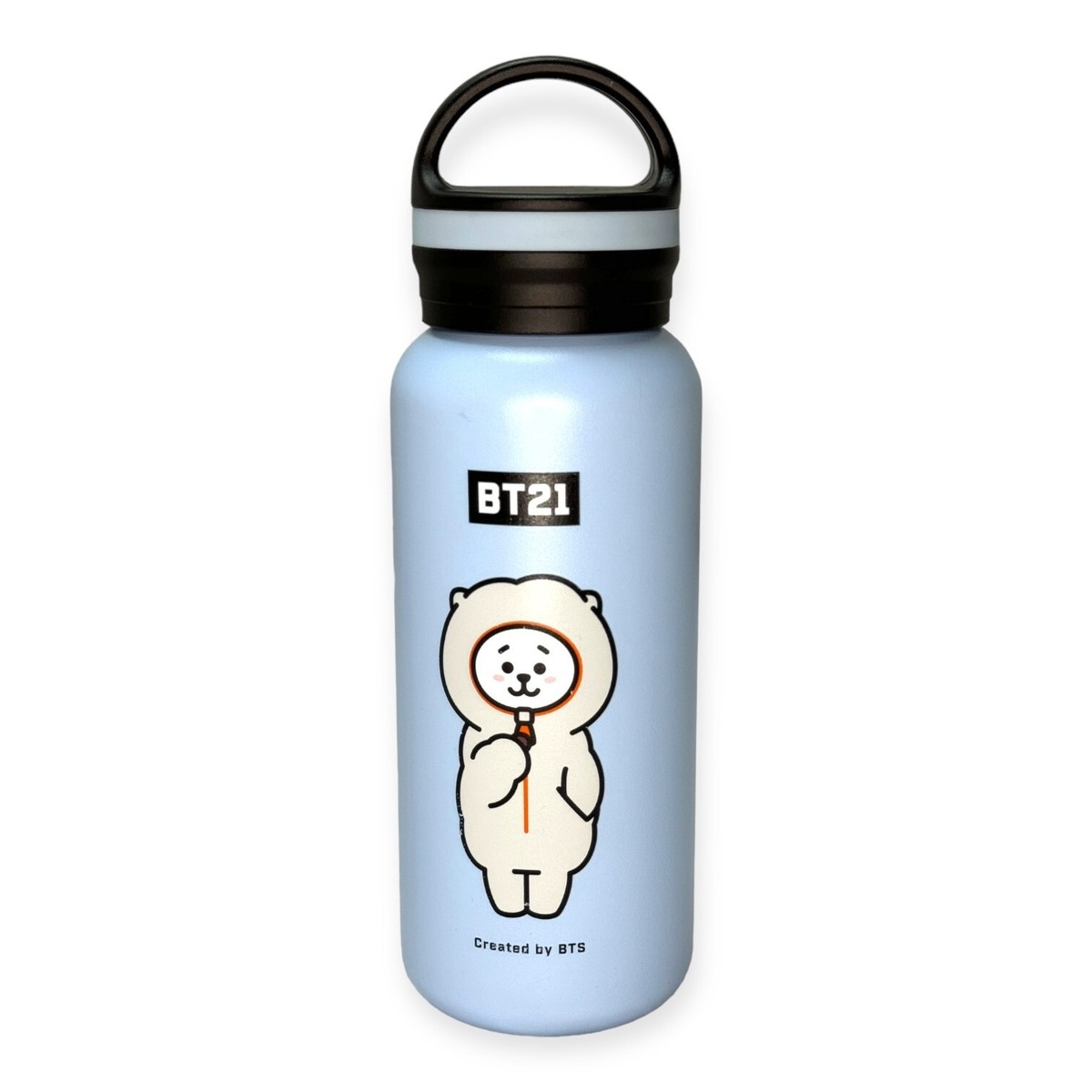 KPOP [BT21] HANDLE THERMOS RJ Stainless steel water bottle 16 fl