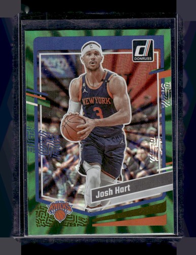 2023-24 Donruss #174 Josh Hart Green Laser Holo New York Knicks - Bild 1 von 2