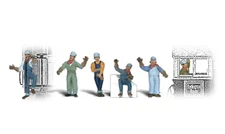 Woodland Scenics A1866 HO Scale Figures - Engineers