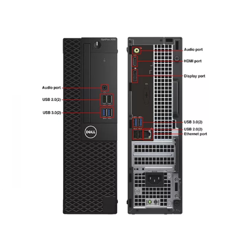 DELL Desktop PC Intel QUAD Core i7 64GB RAM 2TB SSD Windows 11 Pro SFF Computer - Picture 6 of 12