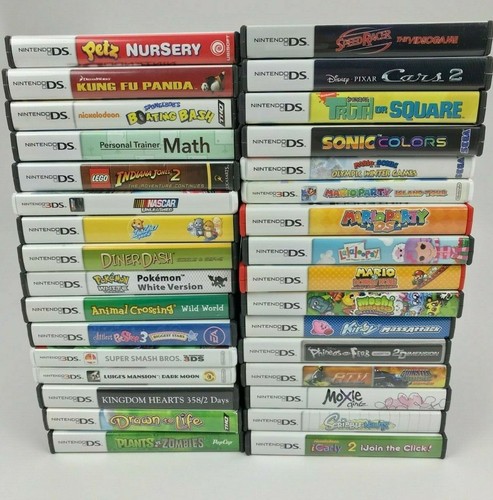 Estuches de repuesto originales para Nintendo DS manuales arte Mario Pokemon 3DS DSI - Imagen 5 de 89