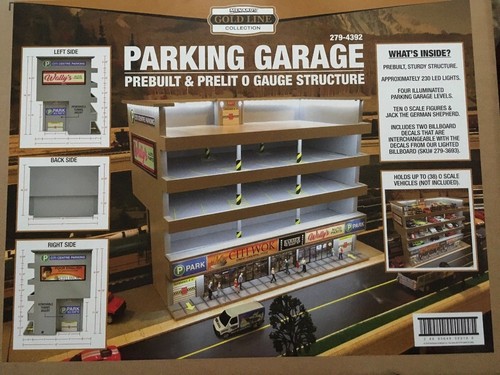 Menards ~ O Gauge Parking Garage - Picture 4 of 8