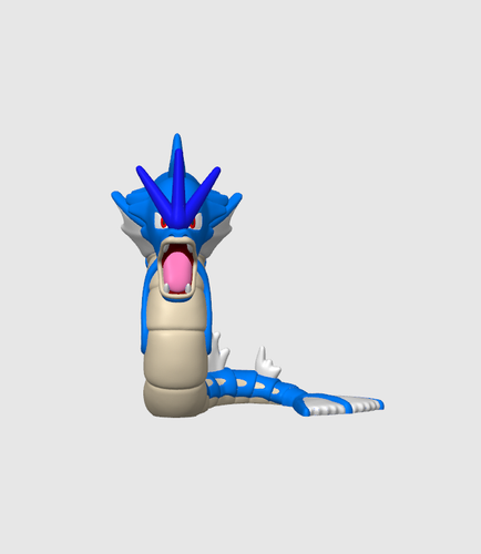 Gyarados Chibi Cute Pokemon Figure Gift - Picture 1 of 3