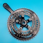 Sakae X-1 Triple Square Taper Crankset 175mm 48/38/28t 5 Bolt 104/64 BCD   d28 — photo 5