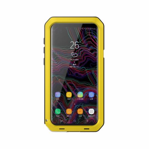 Shockproof Rubber Aluminum Metal Armor Case Cover For Samsung S22 Ultra/S10/S19 - Picture 2 of 12