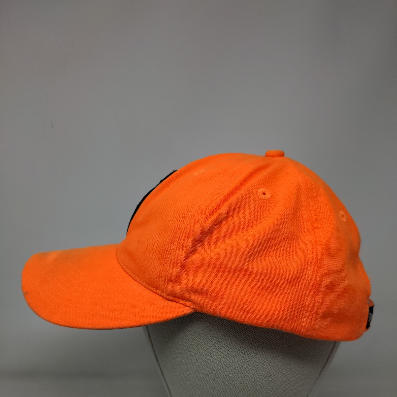 Browning Strapback Hat Orange OSFA Adjustable Emb… - image 5