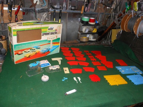 Vintage IDEAL Mini Motorific Sprint Racing 100 HO Slot Car  OLD STOCK - Bild 2 von 12