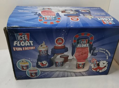 ICEE FLOAT FUN FACTORY Snow Cone Maker Machine Ice Treats Making Toy Gift AAL1