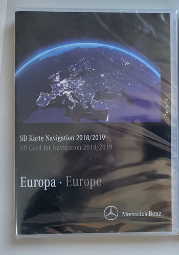 Mercedes EUROPE 2018-2019 Navi SD Card A2139068607 NEU OVP