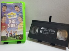 THE WIGGLES SPACE DANCING VHS - 2003 - NEVER SEEN ON TV - RARE VERY Good