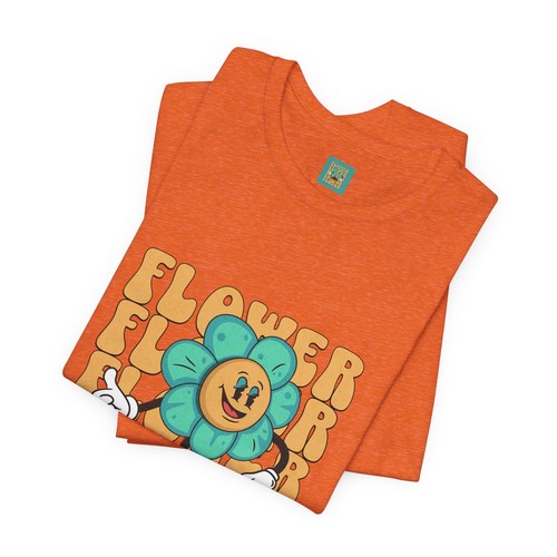 Flower Power Graphic T-Shirt, Cute Unisex Tee, Perfect Gift for Her or Him, - Picture 24 of 125
