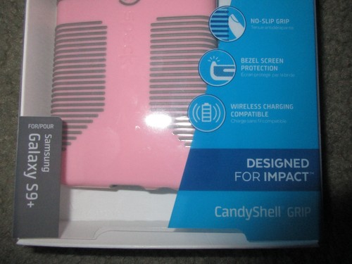 Speck Pink Candy Shell Grip Case for Samsung S9+ - Picture 3 of 4