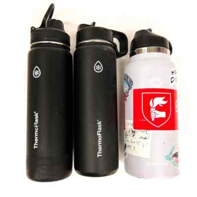 Pcs ThermoFlask or Hydro Flask Metal Water Bottles Insulated Thermoses 