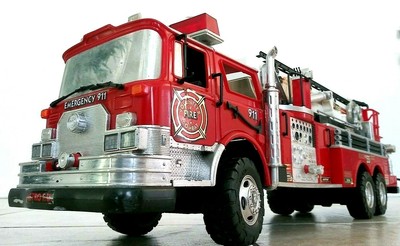 new bright fire truck 1988