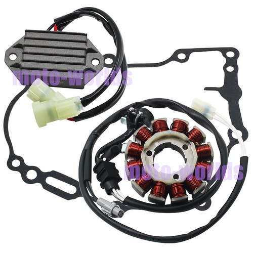 Stator Coil+Regulator Rectifier+Gasket for Yamaha YZ450F 2010-2013 33D-81410-00 - Picture 5 of 8