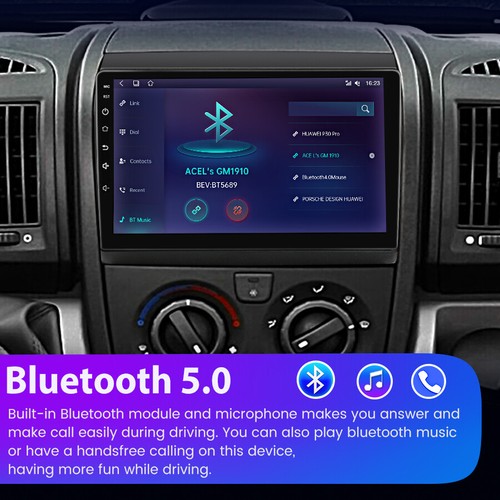 Car Stereo Radio Android13 GPS Navi For Fiat Ducato/Peugeot Boxer/Citroen Jumper - Picture 6 of 14