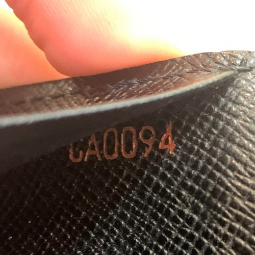 LOUIS VUITTON M56582 Epi Leather Anneveld Cult de Visit Noir Card Case YK647 - Picture 9 of 9