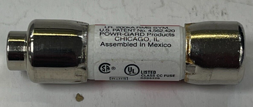 LITTELFUSE FUSES #KLDR10A SERIES KLDR CLASS CC 600VAC 300VDC DUAL ELEMENT - Picture 7 of 9