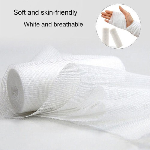 20Rolls Disposable Gauze Bandage Roll First Aid Medical Bandages Wrap Wound Care - Picture 9 of 14