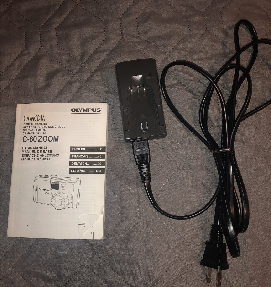 Olympus CAMEDIA C-60 Zoom 6.1MP Digital Camera - Silver for