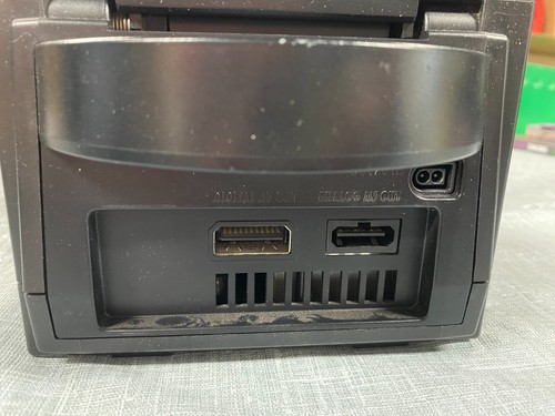 Nintendo GameCube Konsole NGC Jet schwarz Top Zustand komplett im Karton CIB - Bild 6 von 8