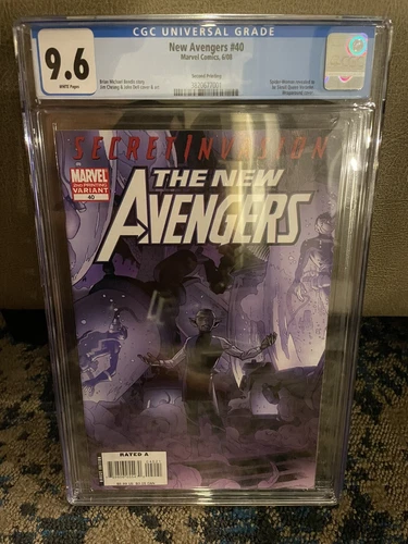 New Avengers 40 2nd Ptg 9.6 CGC 1st Skrull Queen Veranke Secret Invasion Cheung