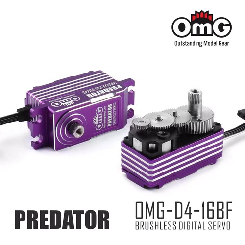 OMG 16KG Brushless Servo High Torque Low Profile for 1/10 Drift Touring FWD Car - Picture 4 of 18