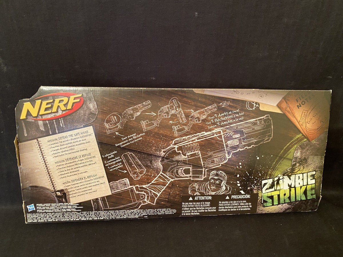 ナーフ　SledgeFire Amazon.com: NERF Zombie Strike Sledgefire Blaster : Toys & Games