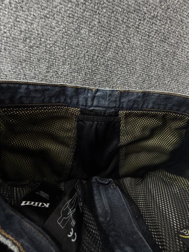 Klim K Fifty 2 Straight Cut Riding Pant Denim Jeans Heavyweight Lined ACTL 34X30 - Foto 20 di 24