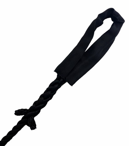 16mm Black 3st Nylon Rope x 95m Anchor Rope On A Reel C/W 6" Protected Soft Eye - Imagen 5 de 6