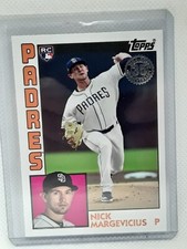 Nick Margevicius 2019 Topps Update Baseball - 1984 RC - San Diego Padres