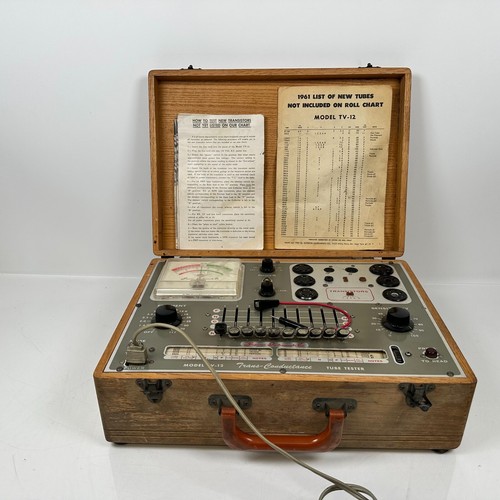 Vintage Superior Instruments TV-12 Tube Tester - Picture 3 of 8