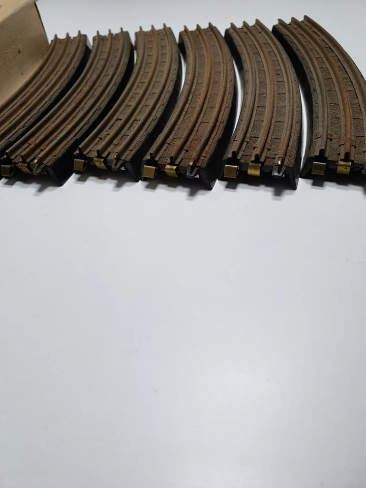 TRIX/TWIN TTR `OO GAUGE` 459744 Curved Rails 6 PIECES Boxed Vintage Track Model - Image 4 of 4