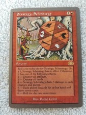 STRATEGY, SCHMATEGY - Unglued - Magic the Gathering MTG - NMT - Free S/H in US