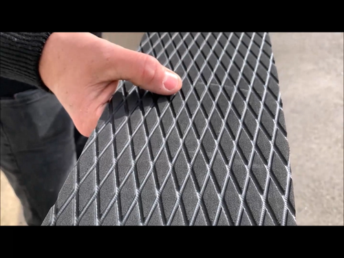 VW T5 REAR BUMPER PROTECTOR - NON-SLIP IT'S THE SAFETY MUST HAVE - Video 1 of 1
