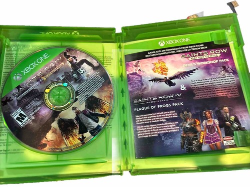 Saints Row RE-Elected & Gat Out Of Hell Xbox One! Rare FIRST EDITION - Picture 4 of 6