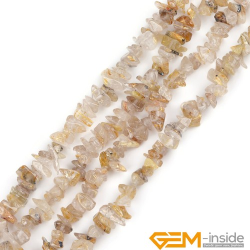 5-8mm Freeform Chips Gemstone Nugget Loose Beads For Jewellery Making 15" & 34" - Bild 2 von 327