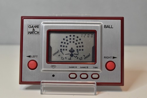 Nintendo Game & Watch BOLA Remake RGW-001 Portátil con CAJA Japón PROBADO #676 - Imagen 2 de 23