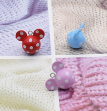 New 60 PCS Mixed Mickey Minnie Enamel Charms Metal Pendants DIY Jewelry L29