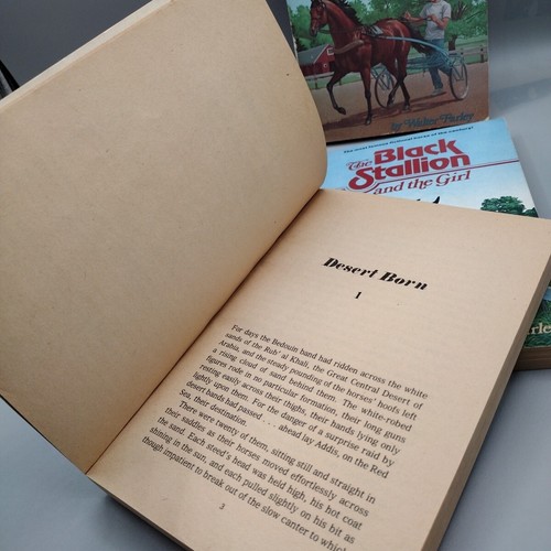 The Black Stallion Series Book Walter Farley Lot 4 PB Son Of Satan Returns Filly - Picture 7 of 24