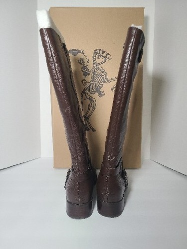 San Jacinto Company Womens Flat Tall Boots Leather Brown Size 8 M - Picture 5 of 7