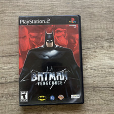 Batman: Vengeance (Sony PlayStation 2, 2001) Case and Disk Only - No Manual