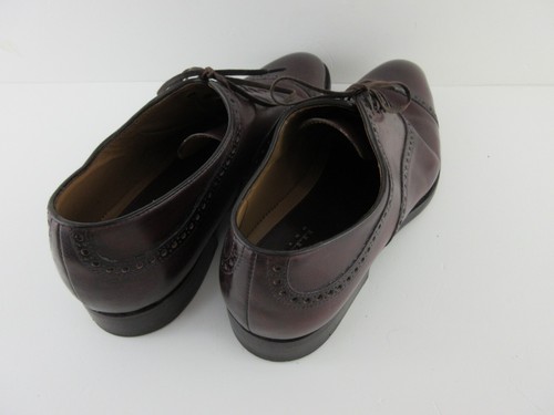 Silvano Sassetti for Goodman Italian Brown Shoes Size US 8 1/2 8.5 D - Picture 3 of 14