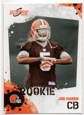 2010 Score Football #358 Joe Haden CLEVELAND BROWNS Rookie Card 15. rookie card picture