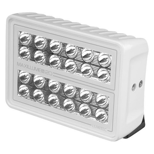 Lumitec 101346 Maxillume H120 Deck/Work Light White Dimmable LED Spotlight - Picture 2 of 3