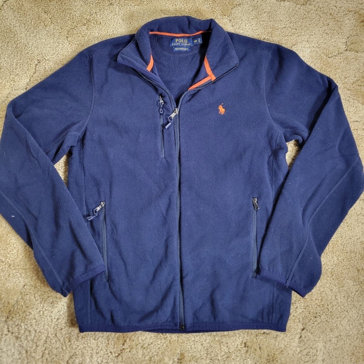 POLO RALPH LAUREN ネイビー ジャケット XS POLO RALPH LAUREN ネイビージャケットXS