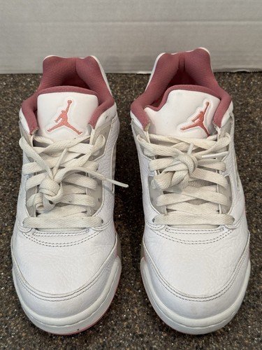 Nike Jordan 5 Retro Low "Crafted For Her" Desert Berry (GS) DX4390-116 Girls 4Y - Picture 2 of 11