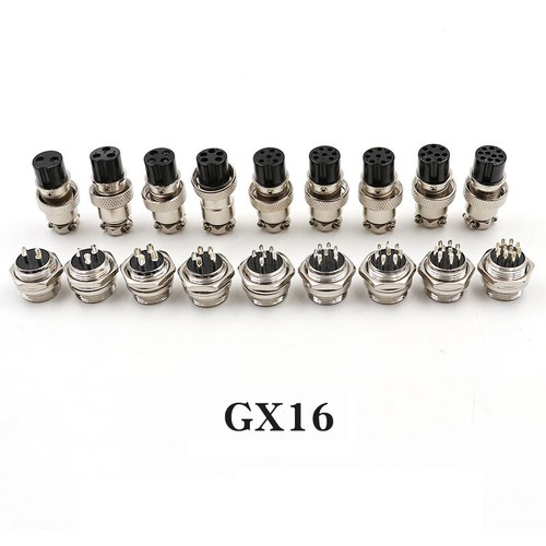 GX12 GX16 GX20 Aviation Plug 2 3 4 5 6 8 Pin Male Female Panel Cable Connector - Picture 5 of 42