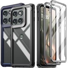 For Motorola Moto Edge 2025 / 2024 Case  Poetic Shockproof with Built-in-Screen