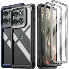 For Motorola Moto Edge 2025 / 2024 Case | Poetic Shockproof with Built-in-Screen